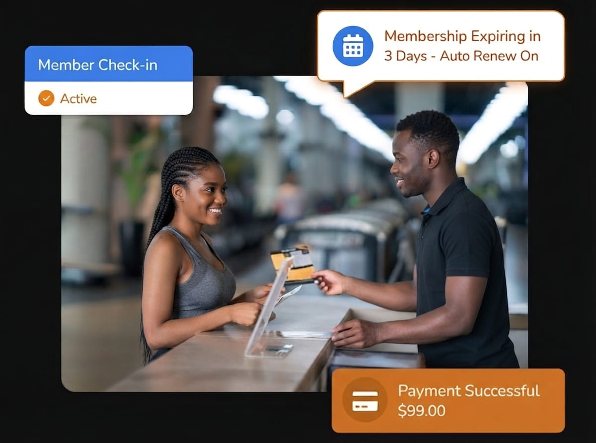 Front Desk & Member Onboarding